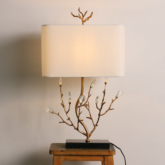 GoldenAura - Brass Lamp