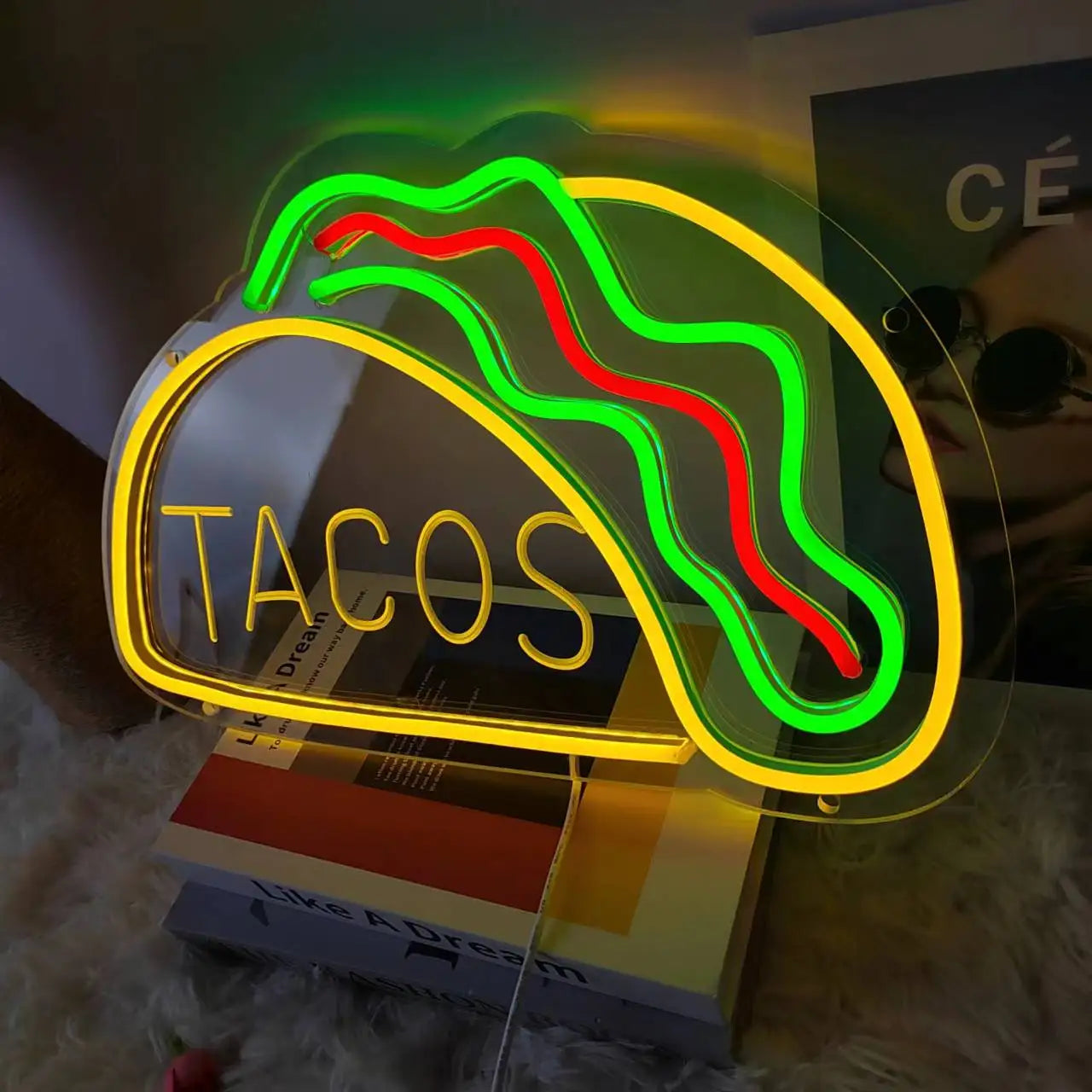 BiteGlow – Lively Neon Night Lamp