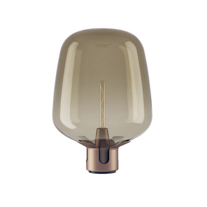 Luminous Glass - Elegant Table Lamp with Warm LED Glow