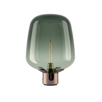 Luminous Glass - Elegant Table Lamp with Warm LED Glow