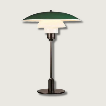 AuraDisk - Stylish Metal Lamp with Low Design