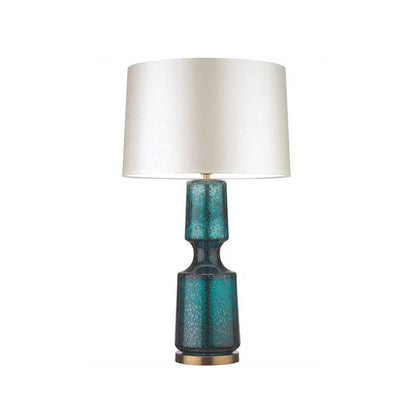 LuxAura – Elegant Metal and Glass Table Lamp