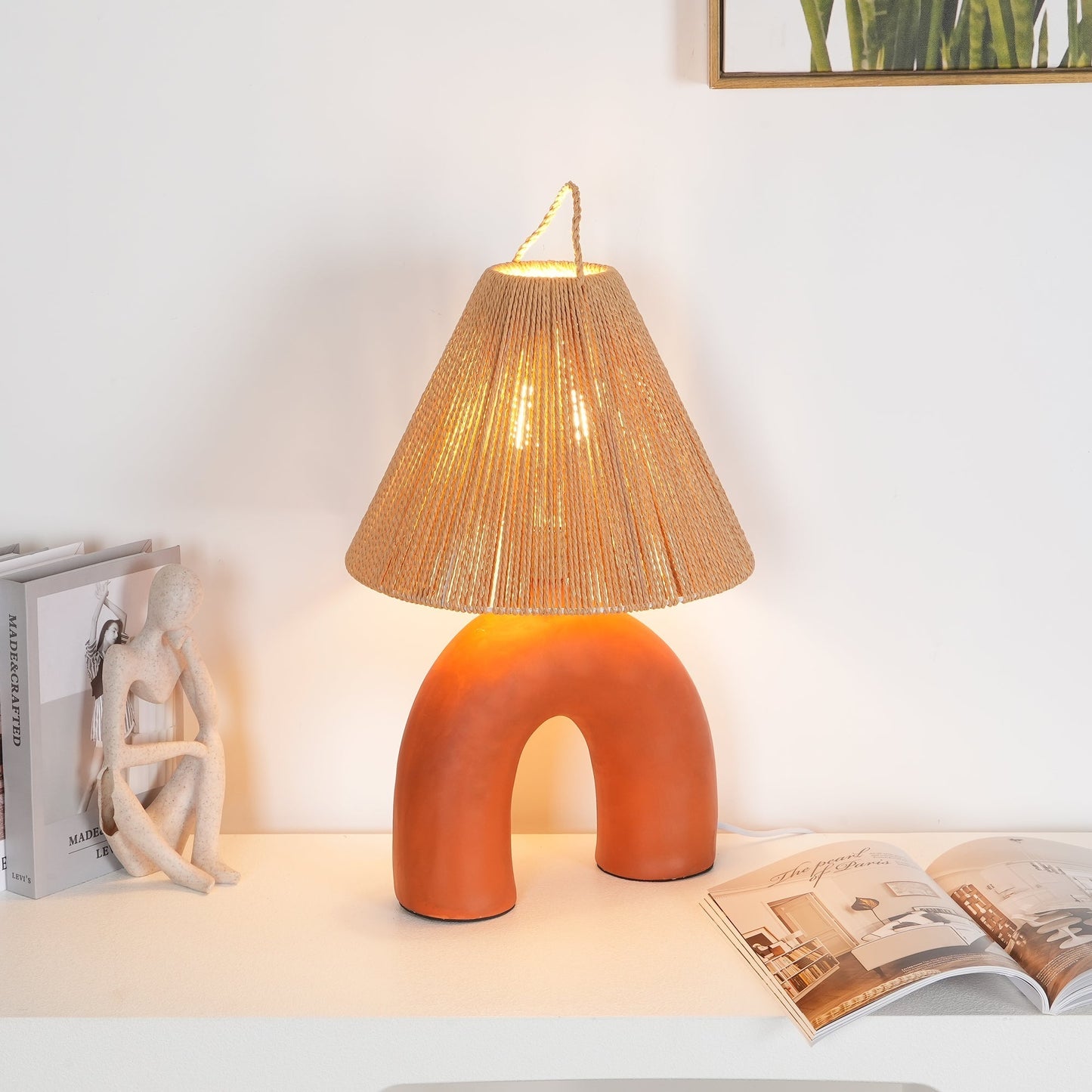 ElectraGlow - Contemporary Lamp with Powerful Base and Efficient Light