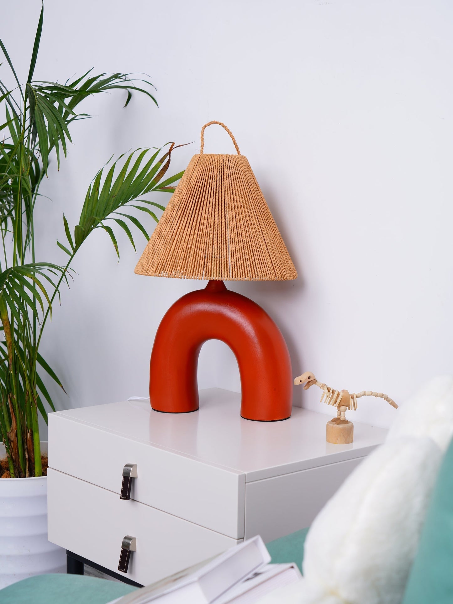 ElectraGlow - Contemporary Lamp with Powerful Base and Efficient Light