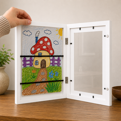 KidFrame™ Cadre d’Art pour Enfants – Conservation Élégante des Chefs-d’œuvre | Déco de Chambre