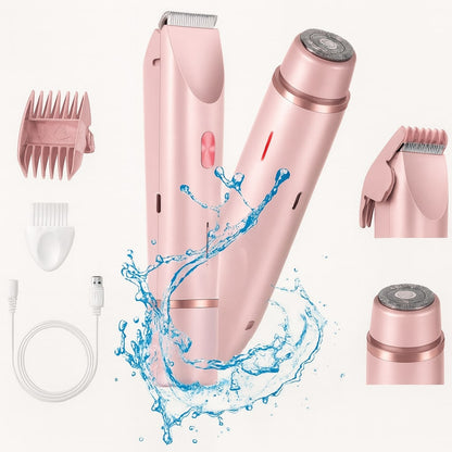 Women’s Electric Shaver | Waterproof Rechargeable Razor | Smooth & Gentle Hair Removal for Body and Face