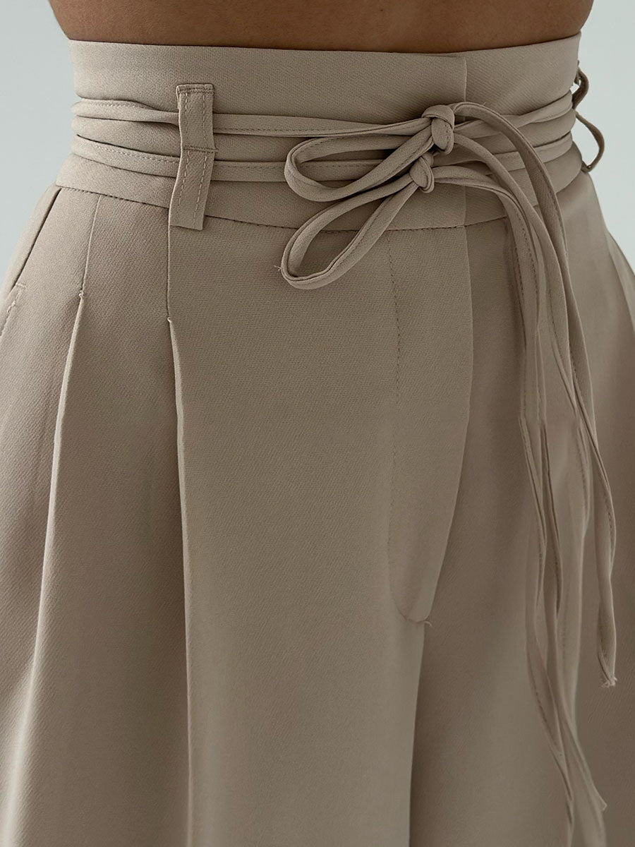 Women’s High-Waist Wide-Leg Pants | Flowy Fit