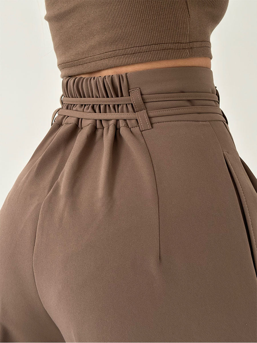Women’s High-Waist Wide-Leg Pants | Flowy Fit