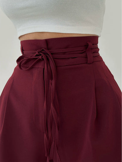 Women’s High-Waist Wide-Leg Pants | Flowy Fit