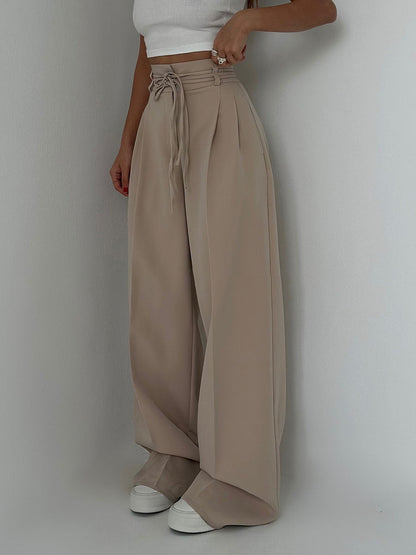 Women’s High-Waist Wide-Leg Pants | Flowy Fit