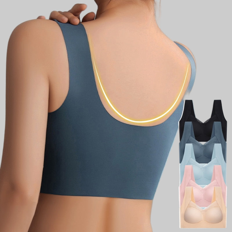 Women’s Seamless Comfort Bra | Wire-Free Support | Soft Fit