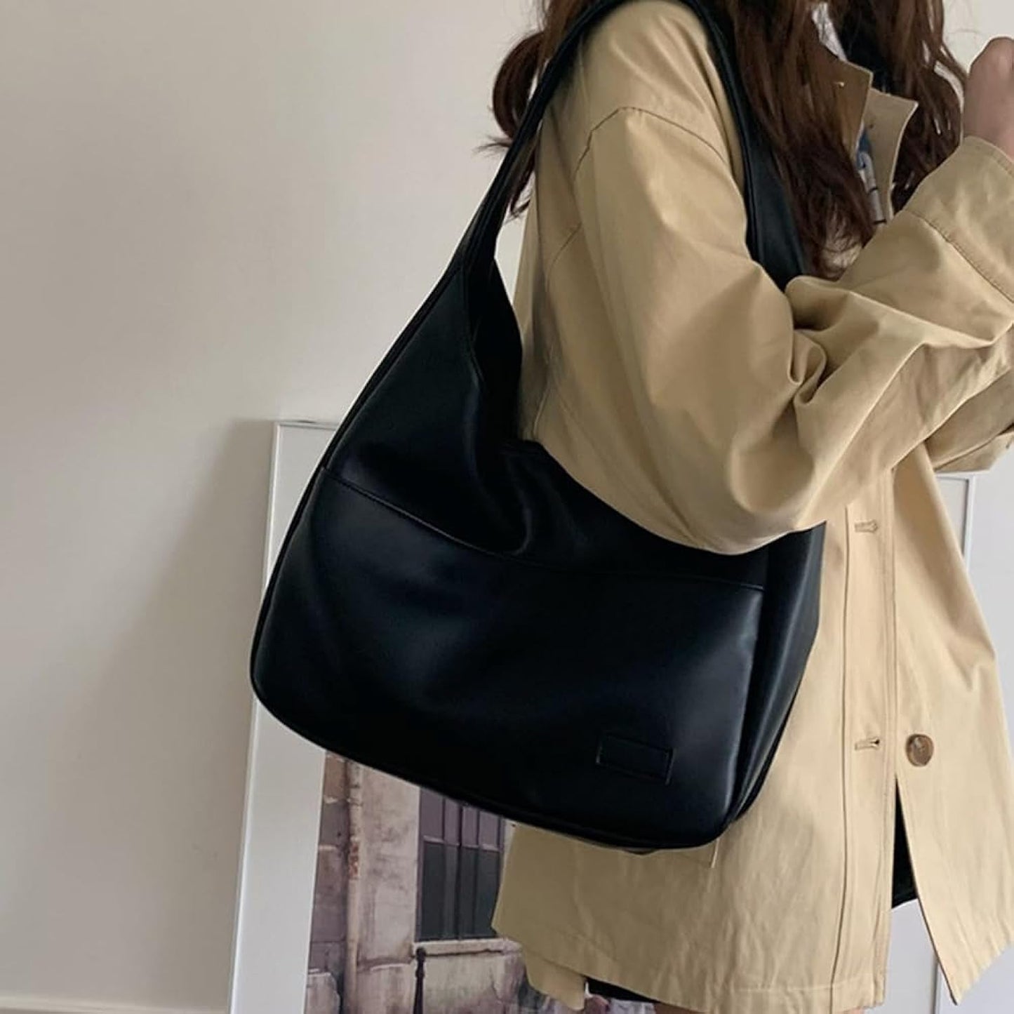 Women’s Shoulder Bag | Slim & Spacious Design | Wide Strap
