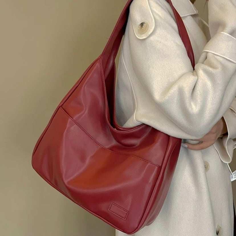 Women’s Shoulder Bag | Slim & Spacious Design | Wide Strap