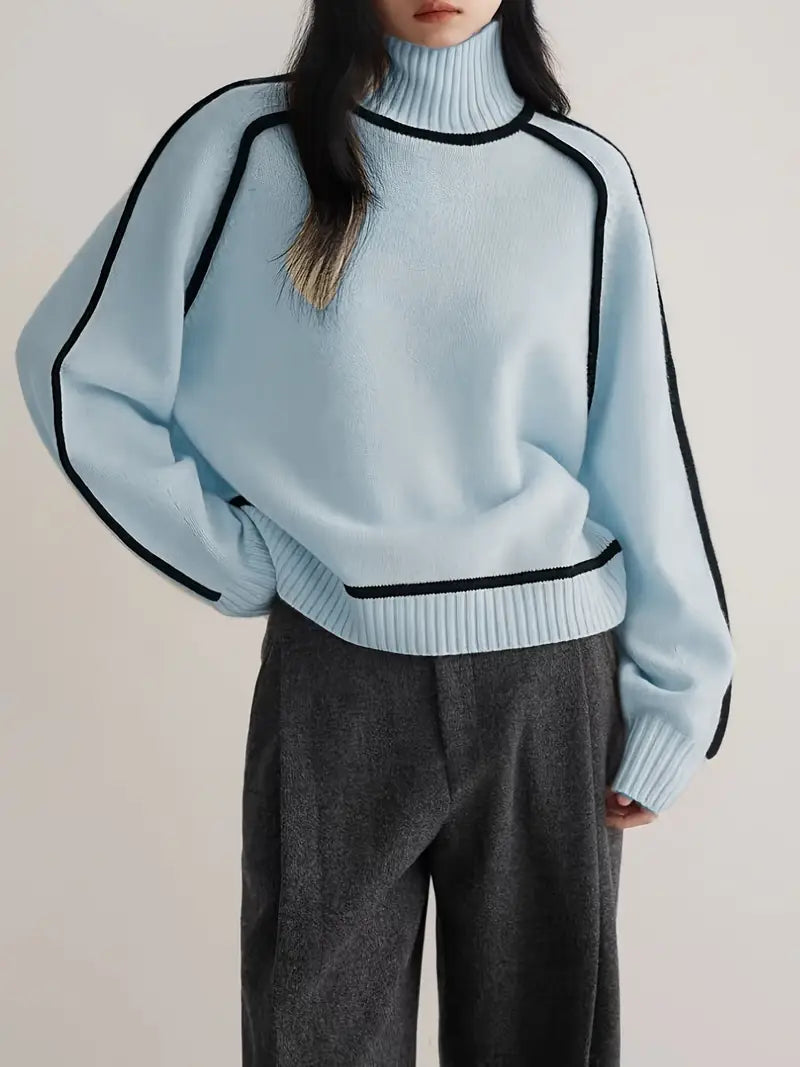 Women’s Turtleneck Sweater | Elegant Design | Soft Knit Comfort