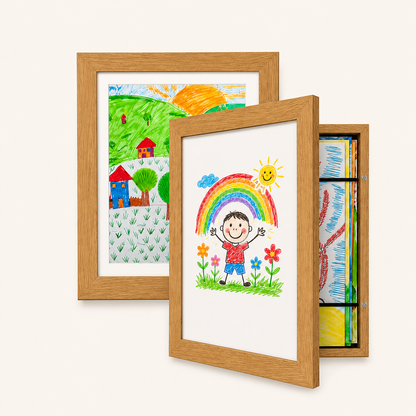 KidFrame™ Cadre d’Art pour Enfants – Conservation Élégante des Chefs-d’œuvre | Déco de Chambre