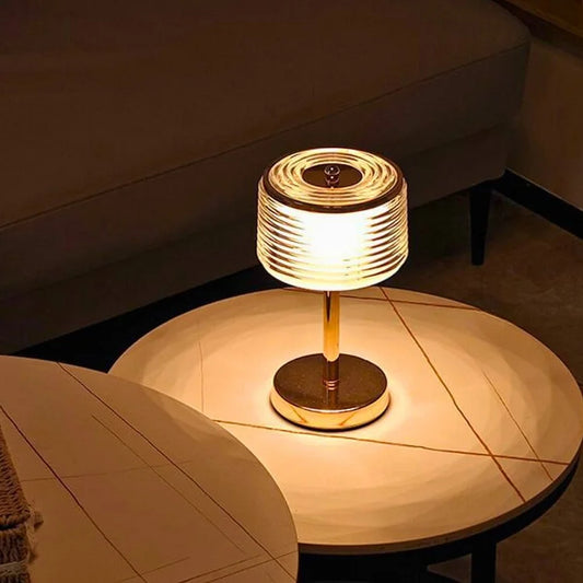 GlowCircle – Elegant LED Ring Table Lamp