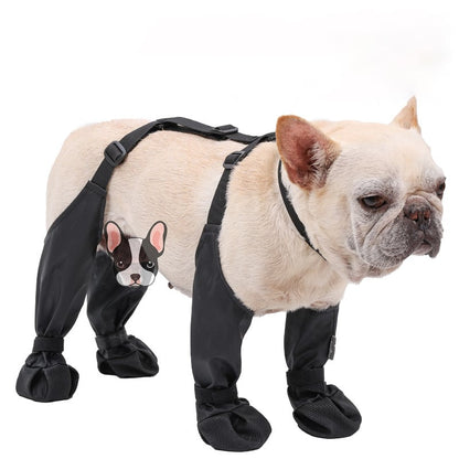 Durable Dog Boots for All Weather Protection – Waterproof Dog Shoes for Snow, Hiking, and Walking