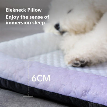 🐾Coussin rafraîchissant 3D pour chiens et chats 💤❄️