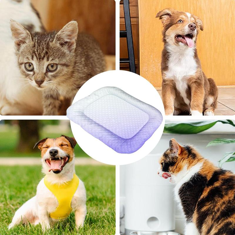 🐾Coussin rafraîchissant 3D pour chiens et chats 💤❄️