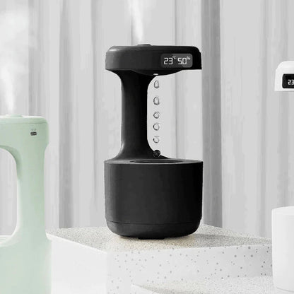 Anti-Gravity LED Humidifier | Optical Illusion Air Diffuser | Modern Decorative Room Humidifier