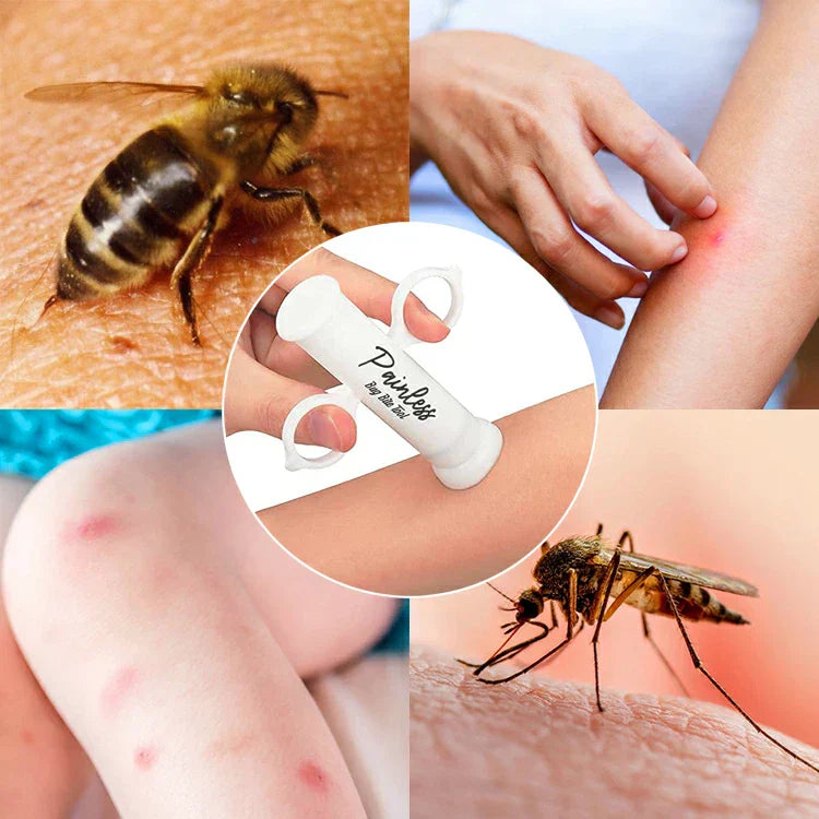 Insect Bite Relief Device | BiteAway™ Instant Itch & Sting Soother | Medical-Grade Silicone | 2+2 Free Set