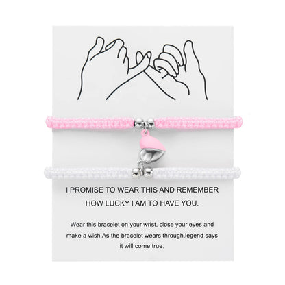 Magnetic Heart Bracelet – Adjustable Friendship Jewelry