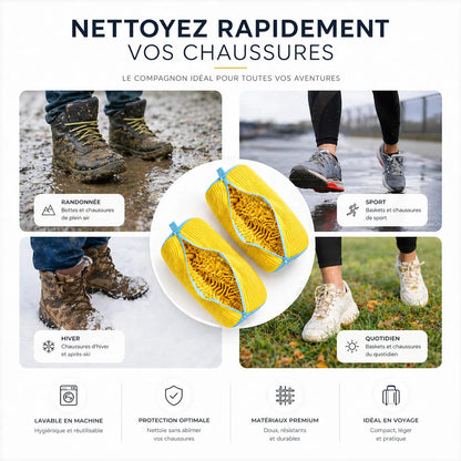 Sac de Lavage Protecteur pour Chaussures – Compatible Machine à Laver