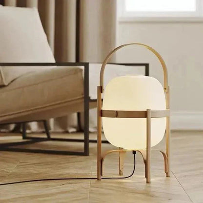 NatureLuxe - Wooden Light Table Lamp