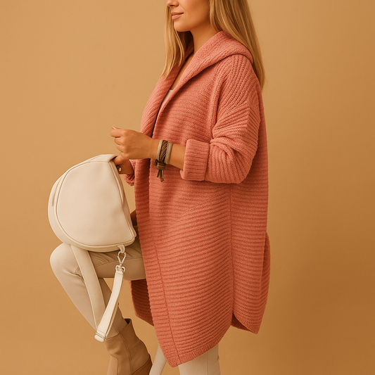 Comfortable open-front women’s cardigan with a timeless fit | Lina