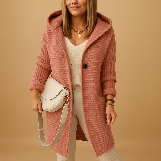 Comfortable open-front women’s cardigan with a timeless fit | Lina