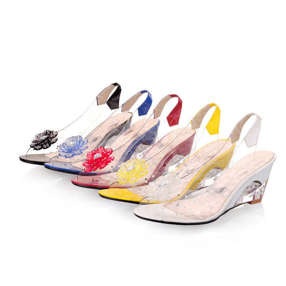 Stefanie™ Flower Rhinestone Sandals