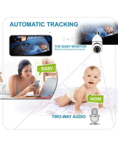 GuardView™ – Wireless WLAN Light Ball Camera Surveillance Camera