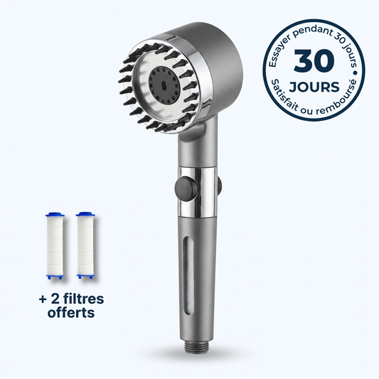 AquaPulse™ Pommeau de Douche 3-en-1 | Haute Pression & Économie d'Eau