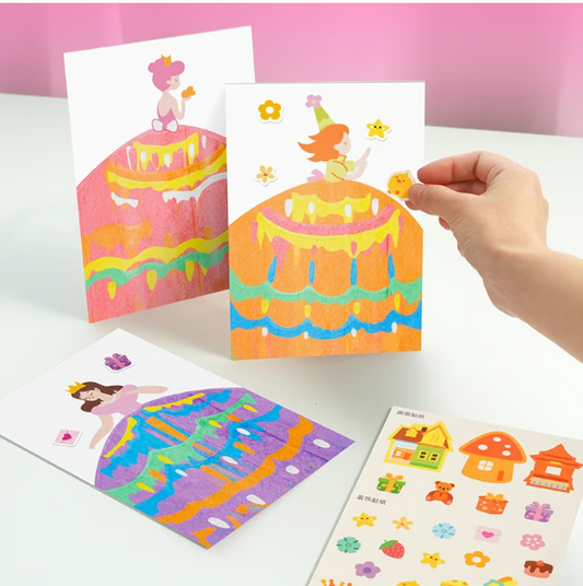 50% DE RÉDUCTION I ScrapeArt™ Peinture à gratter arc-en-ciel DIY