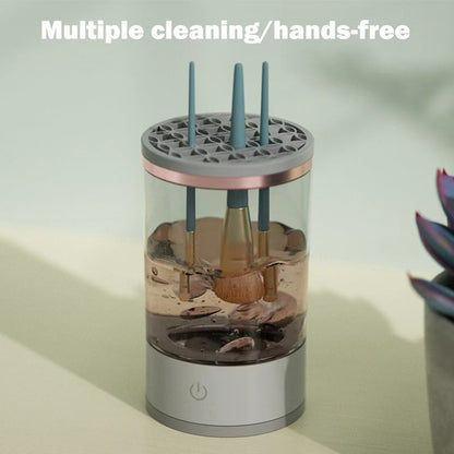 Makeup Brush Cleaner Machine | BrushPure™ Automatic Cleaning & Drying | Compact 16×9cm