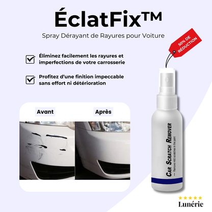 Dernier Jour -50% | ÉclatFix™ Spray Dérayant de Rayures pour Voiture