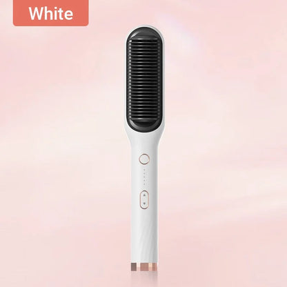 Hair Straightening Comb | Negative Ion Technology | Anti-Frizz | 45W Dual Voltage