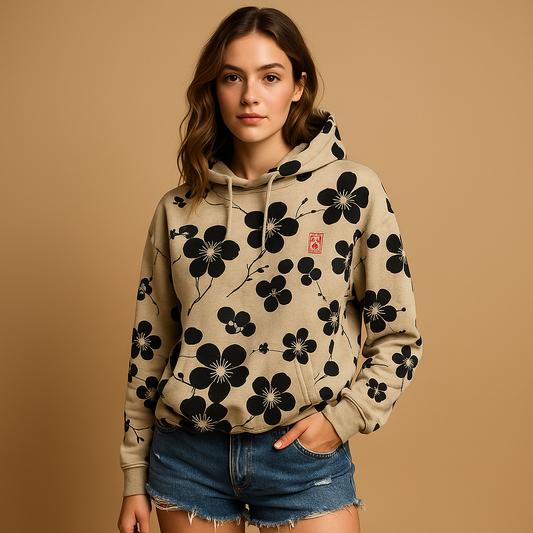 Floral hoodie sweater for women | Lianne