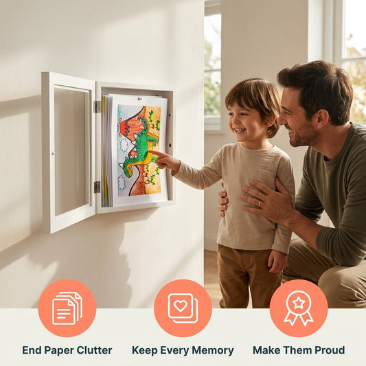 MemoryGallery™ – Cadre Pour Dessins D’Enfants