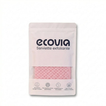 BambooGlow™ Serviette de Douche Exfoliante | Peau Douce & Éclatante