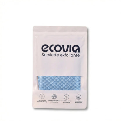 BambooGlow™ Serviette de Douche Exfoliante | Peau Douce & Éclatante