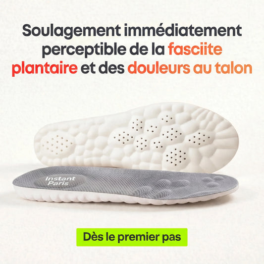 OrthoStep™ Semelles Orthopédiques de Soulagement