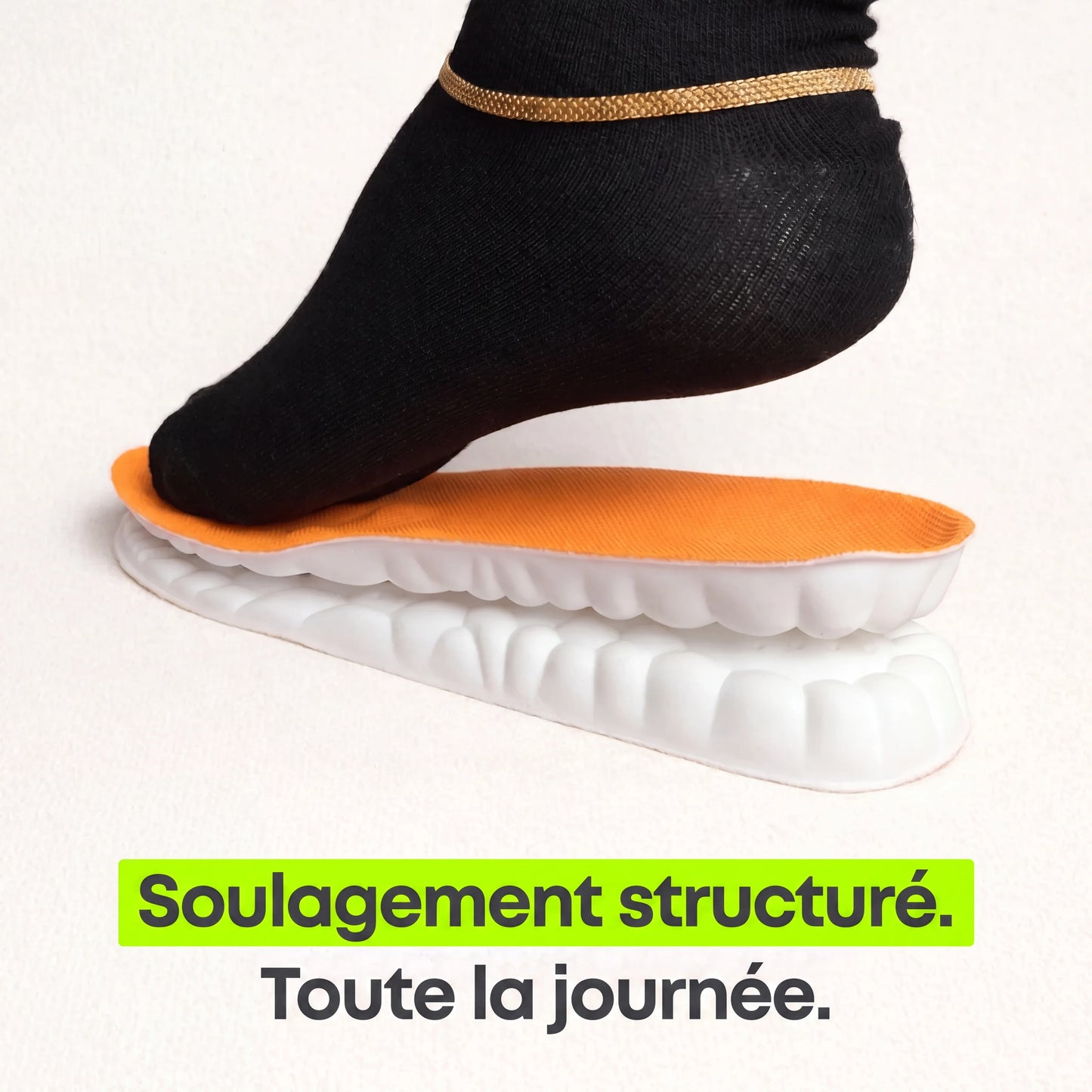 OrthoStep™ Semelles Orthopédiques de Soulagement