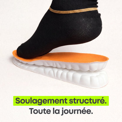 OrthoStep™ Semelles Orthopédiques de Soulagement