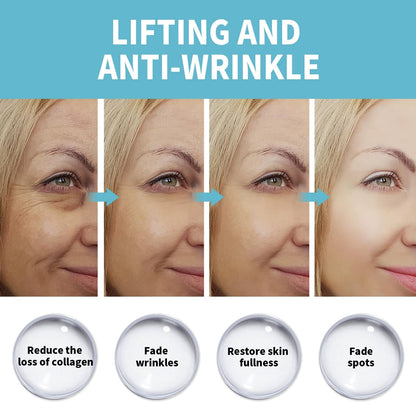 Instant Wrinkle Filler Cream | Anti-Aging Blur & Smooth Primer | Vitamin C & Rosehip Formula