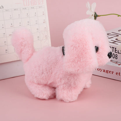 Interactive Puppy Toy - Voice and Touch Responsive with Realistic Movements, Soft Synthetic Leather, Low-Noise