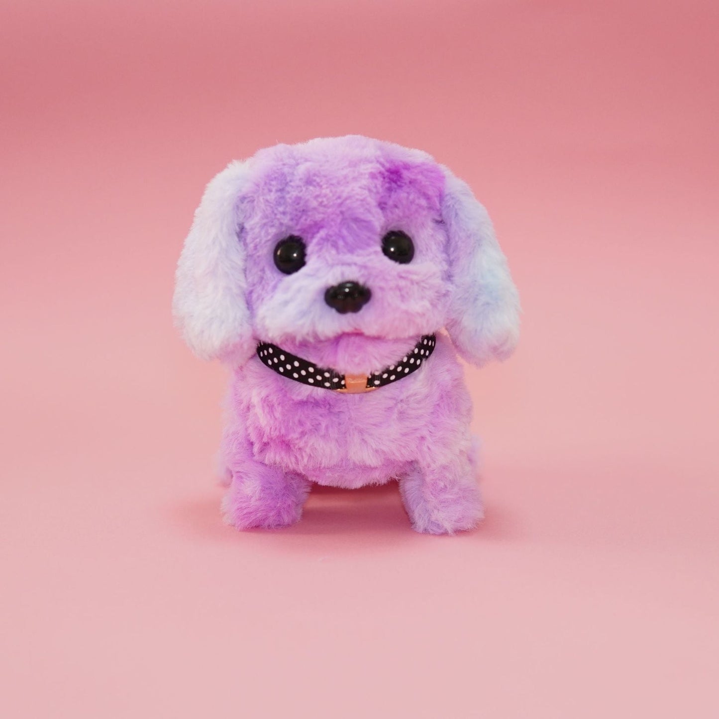 Interactive Puppy Toy - Voice and Touch Responsive with Realistic Movements, Soft Synthetic Leather, Low-Noise
