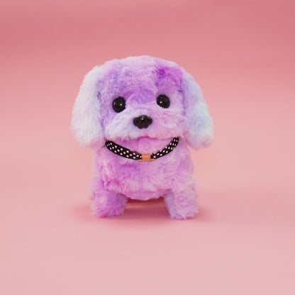 Interactive Puppy Toy - Voice and Touch Responsive with Realistic Movements, Soft Synthetic Leather, Low-Noise
