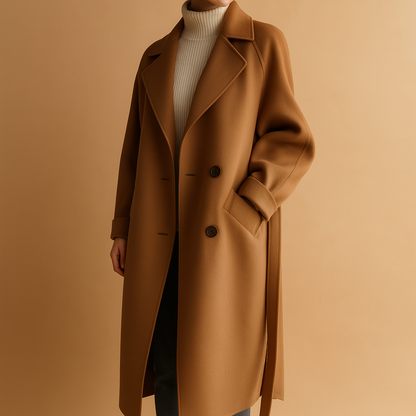 Long elegant winter coat for women | Veerle