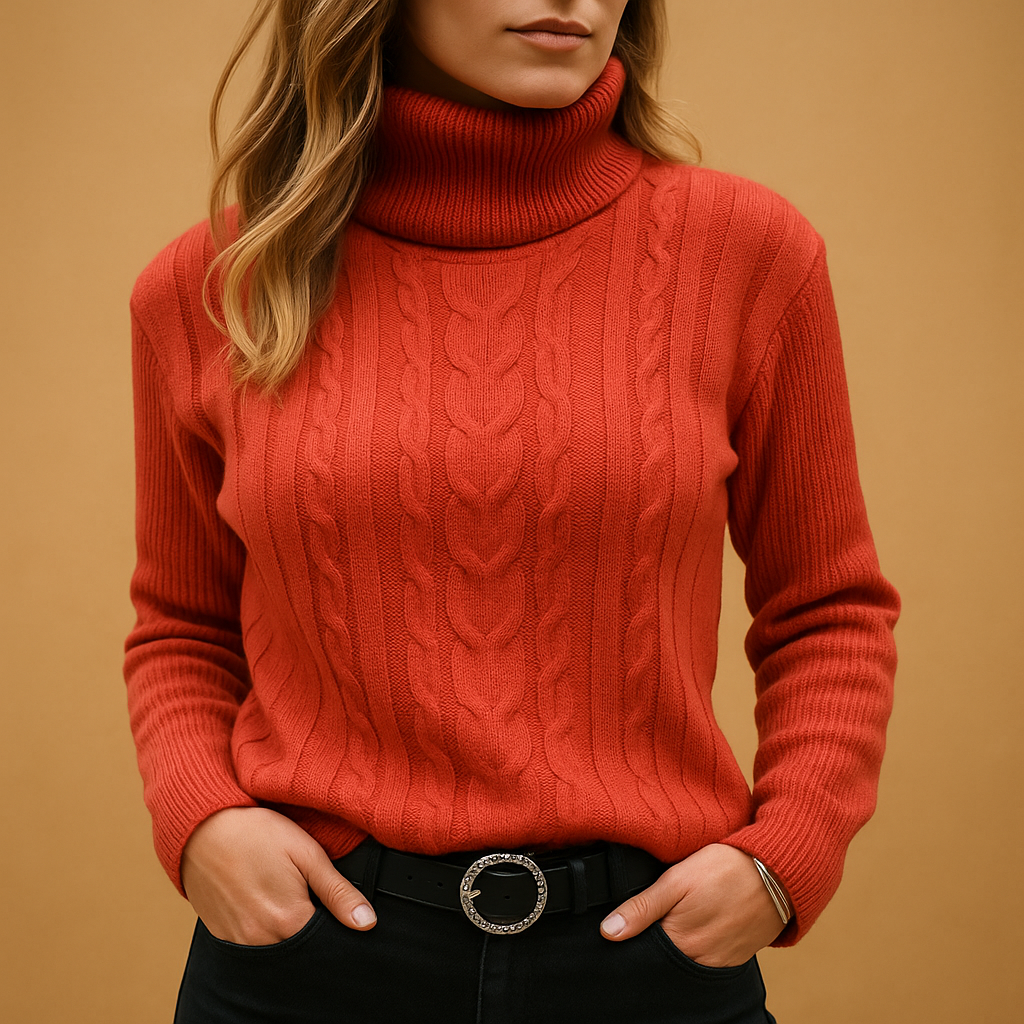 Lightweight turtleneck sweater for women | Lotte